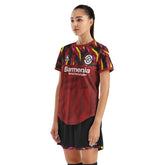 ORKY Soccer Jersey with Short, Women Custom Made Shirt, Football Training Kit Lava Red
